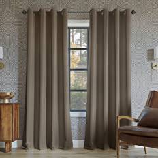Curtains & Accessories Sun Zero Oslo Theater Grade Grommet Curtain Panel 52" x 63" - Taupe