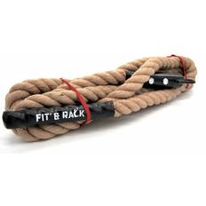 Klimtouwen en Slinges Klimtouw Fit & Rack 6m Beige
