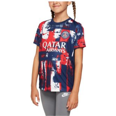 Soccer Uniform Sets Nike Paris Saint-Germain Youth Pre Match Training Home Jersey 24/25-yxl