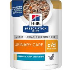 Hill's Prescription Diet c/d Multicare Feline Vegetable Tuna & Rice Stew Wet Cat Food, 2.8 oz