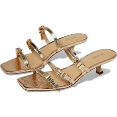 Taxklack Sandaletter Michael Kors MICHAEL Michael Kors Darrington Kitten Sandals Women's Sandals Pale Gold