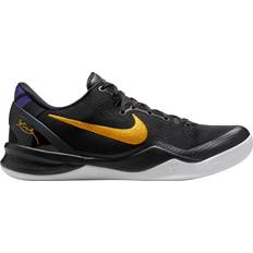 React Basketball Shoes NIKE Kobe VIII Protro - Black/White/Court Purple/University Gold