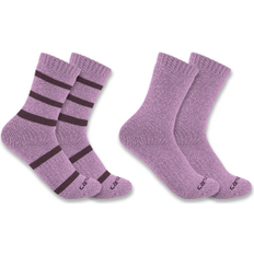 Carhartt Underwear Carhartt Women's Heavyweight Crew Sock 2-Pack Eggplant