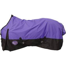 Orange Horse Rugs Tough-1 Tough 600 Denier Waterproof Horse Sheet, Purple, 84-Inch