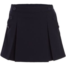 Skirts Nautica Big Girls Plus Uniform Elastic Waist Scooter Skorts Navy