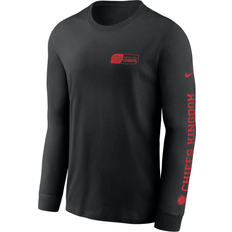 Kansas City Chiefs T-shirts Kansas City Chiefs Nike Essential Long Sleeve T-Shirt Black