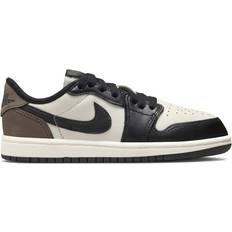 Multicolored Sneakers Children's Shoes NIKE Air Jordan 1 Retro Low PS - Sail/Dark Mocha/Black