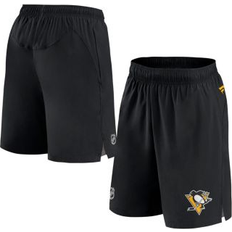 NHL Pants & Shorts Fanatics Branded Men's Black Pittsburgh Penguins Authentic Pro Rink Shorts