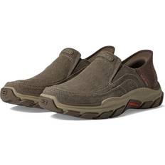 Beige - Men Walking Shoes Skechers Skechers USA Slip-Ins RF: Respected-Holmgren Men's Tan Slip On EW