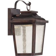 Lighting Minka Lavery Irvington Manor 12" High Bronze LED Outdoor - Chelesa Bronze Wall Light