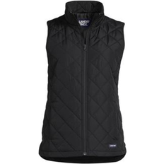 Vests Lands' End Plus FeatherFree Insulated Vest Black (1X)