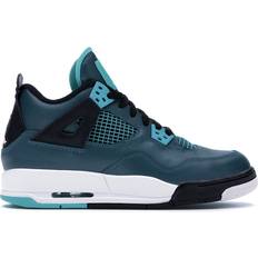 Turquoise Sport Shoes Jordan Air 4 Retro - Teal/White/Black