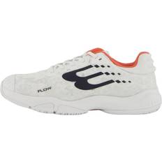 Bullpadel Flow 24i White/orange, Female, Sko, Sportssko, Padel, Hvid