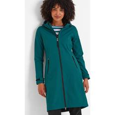 Dame - Turkis Frakker Tog24 Blue Womens Enya Softshell Long Jacket