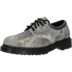 Gris - Mujer Oxford Dr. Martens Zapatos con Cordón - Grey Black