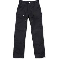 W36 Work Pants Carhartt B01 Utility Work, textile pants color: Black W29/L30