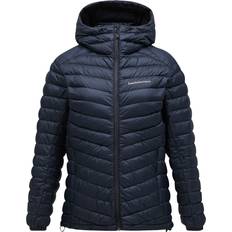 Peak Performance Frost Down Hood Jacket W Black (S S)