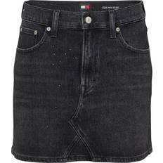 Denim Rokken Tommy Hilfiger Izzie Mini Skirt - Denim Black