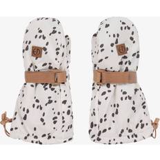 Elodie Ivory Dalmation Print Mittens