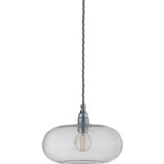 Kristall Pendellampor Ebb & Flow Kleine Horizon Ø 21 cm Klar Kabel in Silber-Look Pendelleuchte