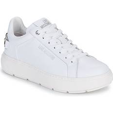 Love Moschino Shoes (Trainers) CHAIN-STRAP SNEAKER White