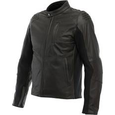 Ruskea Moottoripyörätakit Dainese Istrice Perforated Leather Jacket Schwarz Mann