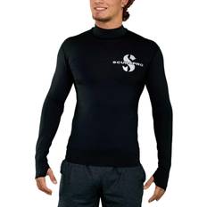 Scubapro Upf Swim Long Sleeve T-shirt Schwarz