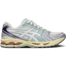 Asics Gel-Kayano - Beige Chaussures de Course Kayano 14 - Cream Dusk Violet