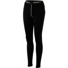 Polyamid Lange Unterhosen Woolpower Damen, Funktionsunterhose, Lite Long Johns (XL) Schwarz