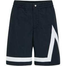 Moncler Donna Abbigliamento Moncler Logo Bermuda Shorts Black