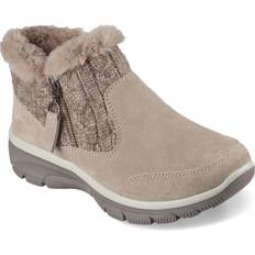 Skechers Women Ankle Boots Skechers Women's EASY GOING-COZY INN Ankle Boot, Dark Natural