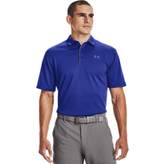Grey - Sportswear Garment Polo Shirts Under Armour Men Tech Poloshirt - Royal Blue