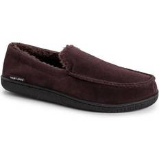 Foam Slippers Muk Luks Men Faux Suede Moccasin Slippers