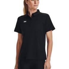 Black - Women Polo Shirts Under Armour UA W TmTech Polo-black-xs