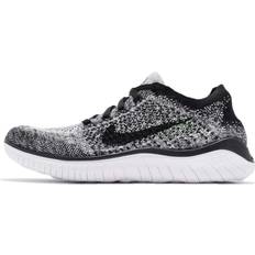 Free RN Flyknit 2018 - White Black