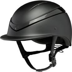 Rider Gear Charles Owen Luna Helmet Black Matt/Black Gloss (6 5/8)