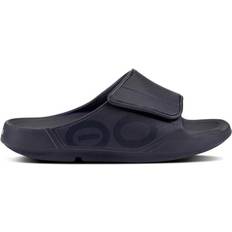 Slip-On - Unisex Sport Sandals Oofos OOAHH Sport Flex Slides, Men's, M7/W9, Black