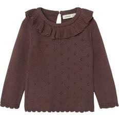 Knöpfe Blusen & Tuniken Name It Lil' Atelier Bluse Strick NmfLaguna Pfefferkorn Lil Atelier Jahre (110) Blusen