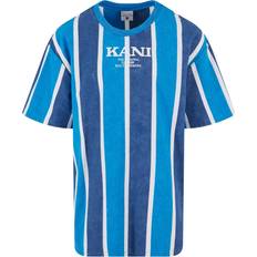 Karl Kani Ropa Karl Kani Retro Washed Stripe Tee - Azul/Blanco