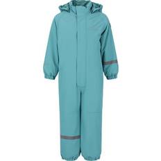 122/128 Overaller Barnkläder zigzag Vally Ski Dress - Brittany Blue
