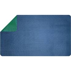 Anti-slip PVC Dual-colour Rectangle Shower Mat 90 cm Green