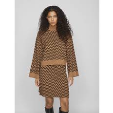 Vila Vilina Knit Pullover - Beige