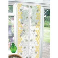 Country Club Bees Magnetic Insect Door Curtain - Multi