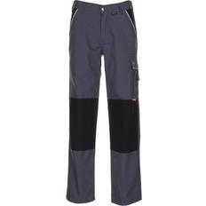 Planam Bundhose Canvas 320 Gr.54, grau/schwarz 65%PES, 35% CO