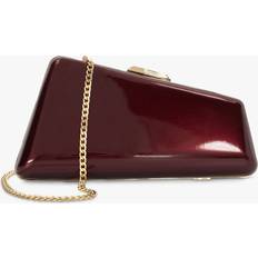 Red Clutches 'Balancing' Clutch Burgundy One Size