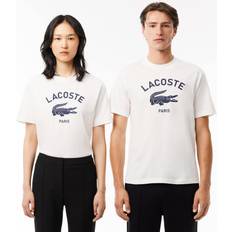 Lacoste Dam Överdelar Lacoste Unisex T-shirt - White