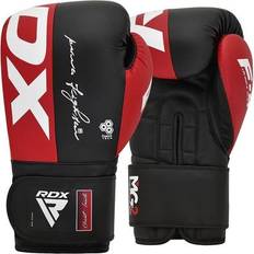 Red Gloves Rdx F4 Sparring Boxhandschuhe Klettverschluss Red 14oz