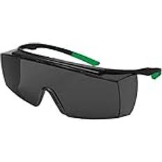 Gråa Ögonskydd Uvex Super F-OTG Infradur Plus Skyddsglasögon - Black/Green