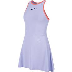 Tennis Kleider Dri-Fit Court Slam Kleid Damen Flieder, Orange flieder