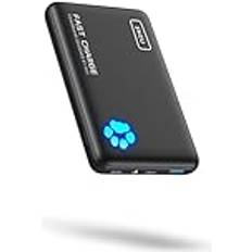 Iniu Power Bank, 22,5 W powerbank liten men stark 10 000 mAh (USB C In & Out) PD3.0 QC4.0 externa mobiltelefonbatterier med blixt, kompatibel med iPhone 15 14 13 12 11 Pro Max Mini Samsung S24 S23